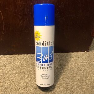 Condition 3-in-1 Extra Hold Hairspray w/ Sunscreen, Unscented 7oz